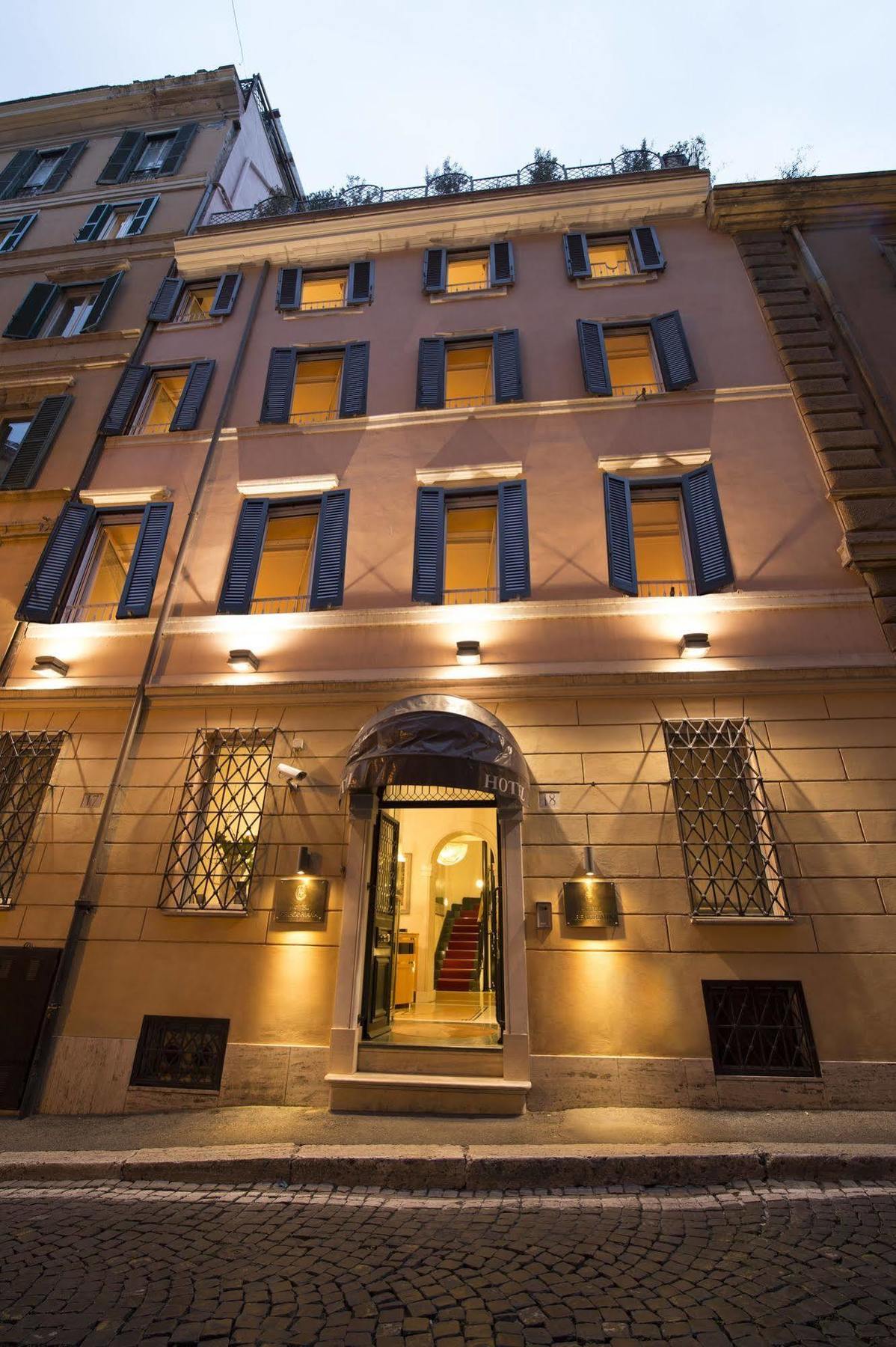 Hotel Gregoriana Rome Exterior photo